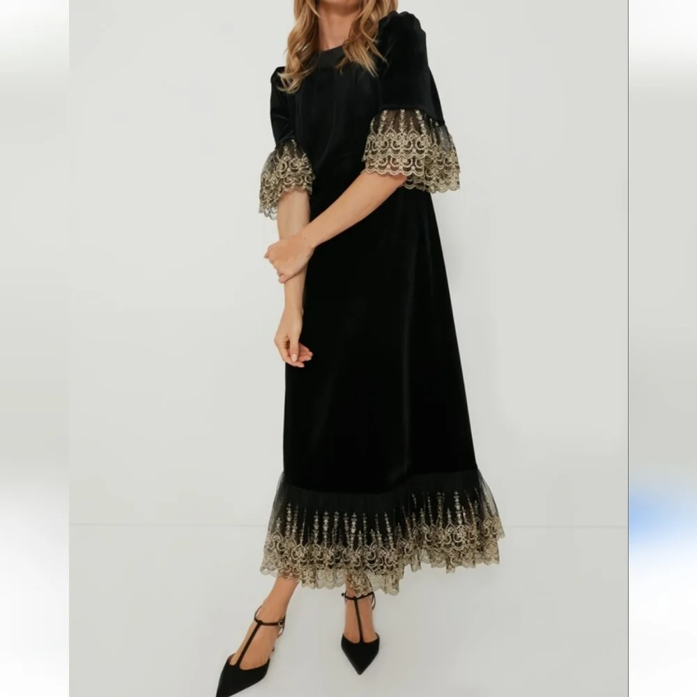 Pomander Place Black Lillith Dress Numerous Sizes - Picture 2 of 10